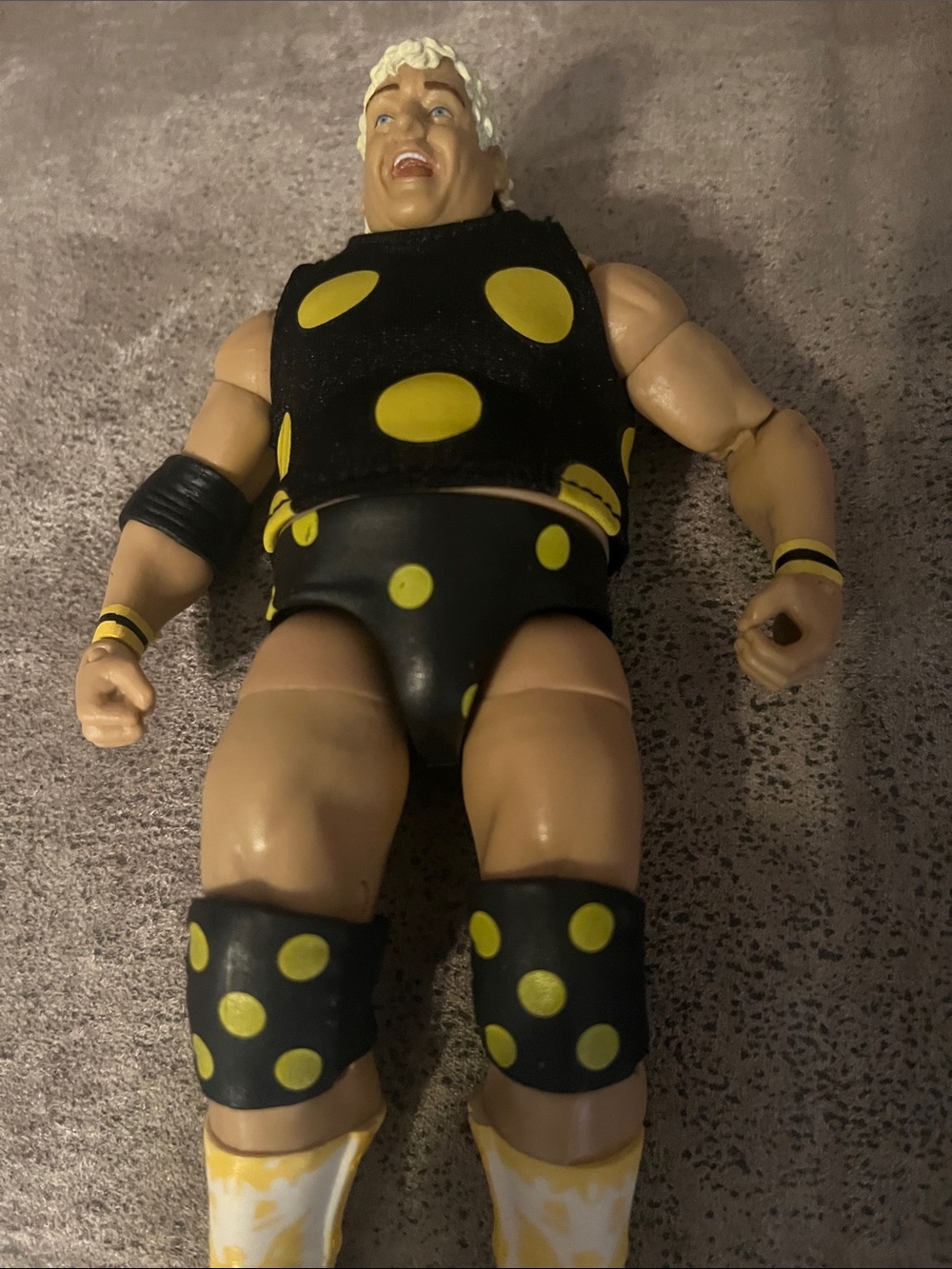 WEE Elite Legends Dusty Rhodes Action Figure - “The American Dream” Polka Dot - Picture 7 of 12